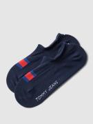 Tommy Hilfiger Füßlinge mit Logo-Print im 2er-Pack in Marine, Größe 39...