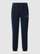 Tommy Hilfiger Sweatpants mit Label-Stitching in Dunkelblau, Größe S