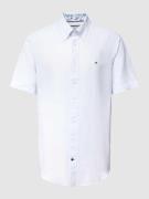 Tommy Hilfiger Regular Fit Business-Hemd mit Button-Down-Kragen in Ble...