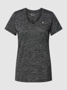 Under Armour T-Shirt mit Allover-Muster in Black, Größe XS