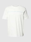 ARMANI EXCHANGE T-Shirt mit Rundhalsausschnitt in Offwhite, Größe S