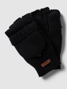 Barts Handschuhe aus Lammawolle mit Label-Detail Modell 'HAAKON' in Bl...