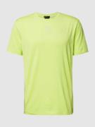 BOSS Green T-Shirt mit Label-Schriftzug in Pastellgelb, Größe M