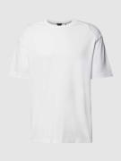 BOSS Green T-Shirt mit Label-Prägung Modell 'Talboa' in Weiss, Größe S