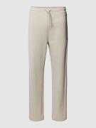 BOSS Green Sweatpants mit Label-Print Modell 'Hadim' in Beige, Größe L