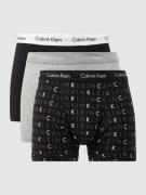 Calvin Klein Underwear Trunks mit Logo-Bund im 3er-Pack in Black, Größ...