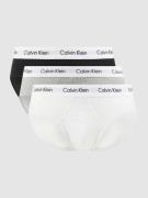 Calvin Klein Underwear Slips aus Baumwoll-Mix im 3er-Pack in Black, Gr...