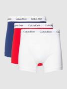 Calvin Klein Underwear Trunks mit Logo-Bund im 3er-Pack in Rot, Größe ...