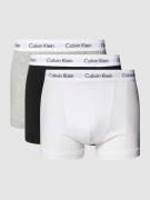 Calvin Klein Underwear Trunks mit Logo-Bund im 3er-Pack in Weiss, Größ...