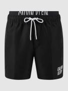 Calvin Klein Underwear Badehose mit elastischem Logo-Bund in Black, Gr...
