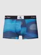 Calvin Klein Underwear Trunks mit Allover-Muster in Royal, Größe XXL