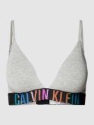 Calvin Klein Underwear Triangel-BH in melierter Optik in Hellgrau, Grö...