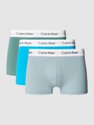 Calvin Klein Underwear Trunks mit Label-Bund im 3er-Pack in Bleu, Größ...