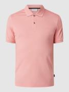 CK Calvin Klein Slim Fit Poloshirt aus Baumwolle in Rosa, Größe L