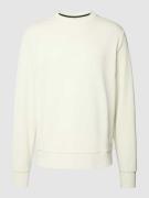 CK Calvin Klein Sweatshirt mit Label-Print in Neon Gruen, Größe S