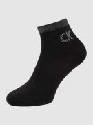 CK Calvin Klein Socken mit Strasssteinen in Black, Größe One Size