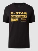 G-Star Raw T-Shirt mit Logo in Black, Größe S