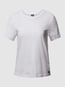 G-Star Raw T-Shirt mit Label-Detail in Weiss, Größe XS