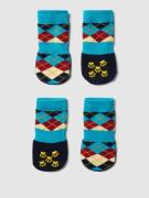 Happy Socks Hundesocken mit Noppen und Muster Modell 'Argyle Dog Sock'...
