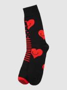 Happy Socks Socken mit Stretch-Anteil im 2er-Pack in Black, Größe 36-4...