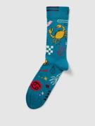 Happy Socks Socken mit Allover-Muster Modell 'Cancer' in Blau, Größe 4...