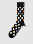 Happy Socks Socken mit Allover-Muster Modell 'Big Dot' in Black, Größe...