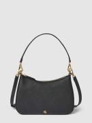 Lauren Ralph Lauren Schultertasche aus Leder mit Label-Detail in Black...