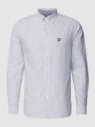 Lyle & Scott Slim Fit Freizeithemd mit Streifenmuster Modell 'Oxford' ...