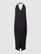 Mamalicious Umstands-Kleid mit V-Ausschnitt in Black, Größe S