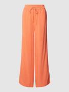 Selected Femme Hose mit elastischem Bund in Dunkelorange, Größe 40
