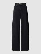 Selected Femme Wide Fit Jeans im 5-Pocket-Design Modell 'MARLEY' in Bl...