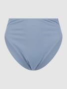 Wolford High Waist Bikini-Hose mit Logo in Bleu, Größe XS