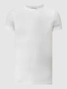 Casual Friday Slim Fit T-Shirt mit Stretch-Anteil Modell 'David' in We...