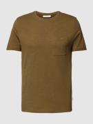 Casual Friday T-Shirt mit aufgesetzter Brusttasche Modell 'THOR' in Ol...