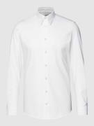 Drykorn Business-Hemd mit Kentkragen Modell 'ZED' in Weiss, Größe S