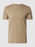 Strellson T-Shirt mit Rundhalsausschnitt und kurzen Ärmeln in Beige, G...