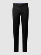 Hiltl Slim Fit Stoffhose mit Stretch-Anteil Modell 'Tribet' in Black, ...
