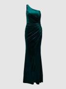Luxuar Abendkleid mit One-Shoulder-Träger in Gruen, Größe 48