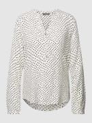 Montego Blusenshirt mit Allover-Muster in Offwhite, Größe 40