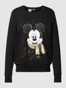Montego Sweatshirt mit Disney®-Print in Black, Größe S
