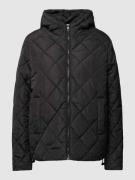 Montego Steppjacke mit Kapuze in Black, Größe 44