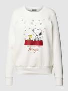 Montego Sweatshirt mit PEANUTS®-Print in Offwhite, Größe M