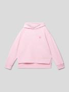 adidas Originals Hoodie mit Label-Details in Pink, Größe 140