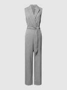 Vero Moda Jumpsuit in Melange-Optik Modell 'YOLANDA' in Mittelgrau Mel...