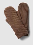Only Handschuhe mit breitem Umschlag Modell 'ZENNA' in Dunkelgruen, Gr...