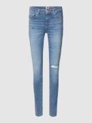 Tommy Jeans Skinny Fit Jeans im Destroyed-Look Modell 'NORA' in Hellbl...