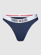 Tommy Jeans Bikini-Slip mit elastischem Logo-Bund in Marine, Größe M