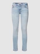 Tommy Jeans Skinny Fit Jeans mit Label-Patch Modell 'SCARLETT' in Hell...