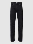 Calvin Klein Jeans Slim Fit Jeans mit Label-Details in Black, Größe 32...