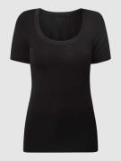 ICHI T-Shirt mit Stretch-Anteil Modell 'Zola' in Black, Größe XS
